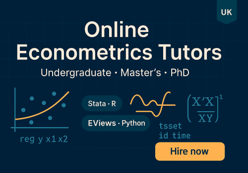 Econometrics Tutors London